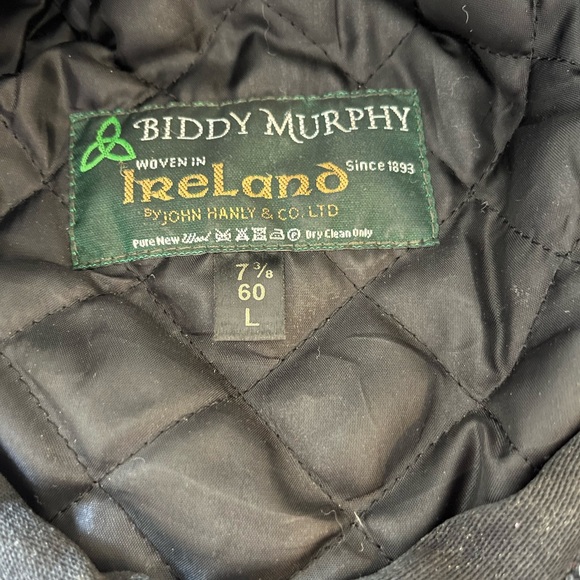 Men’s Biddy Murphy Irish Wool Newsboy Flat Cap - Picture 2 of 7